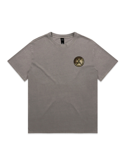 Service Heavy Faded Oversized Tee