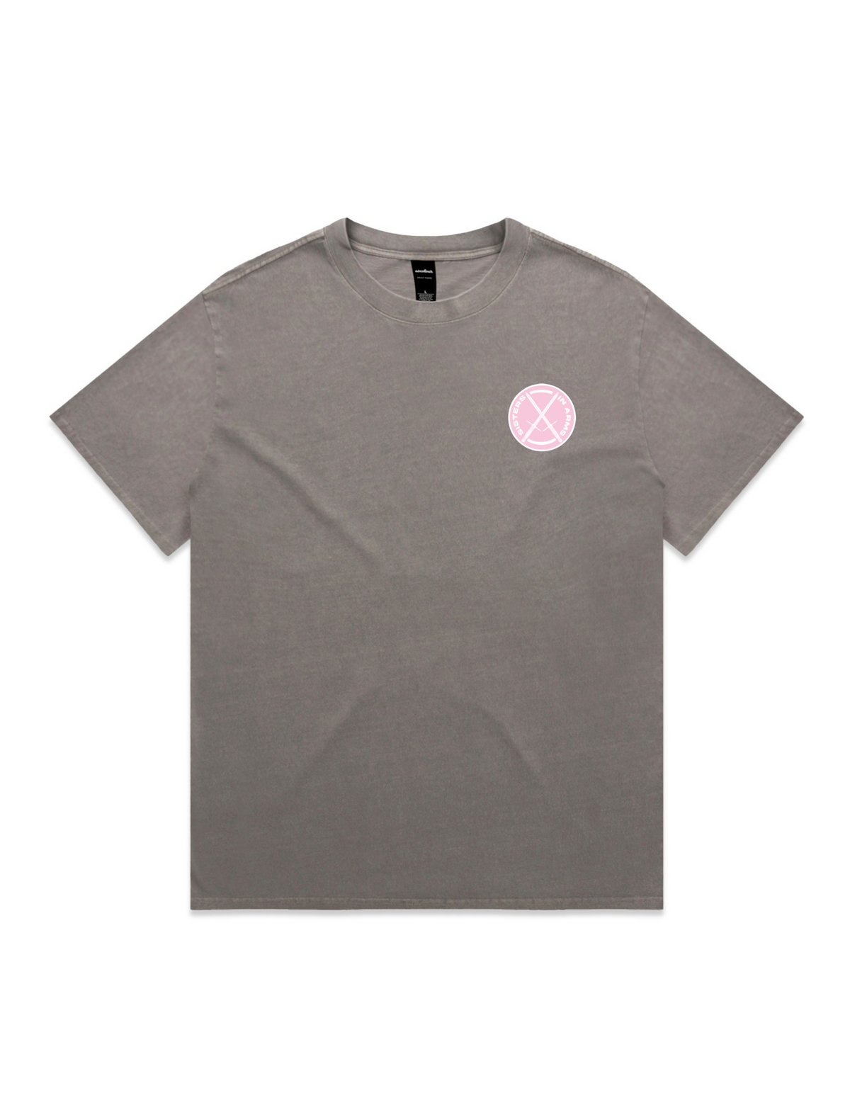 Service Heavy Faded Oversized Tee