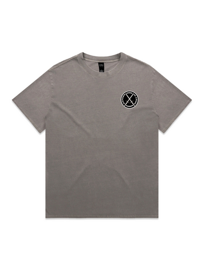 Service Heavy Faded Oversized Tee