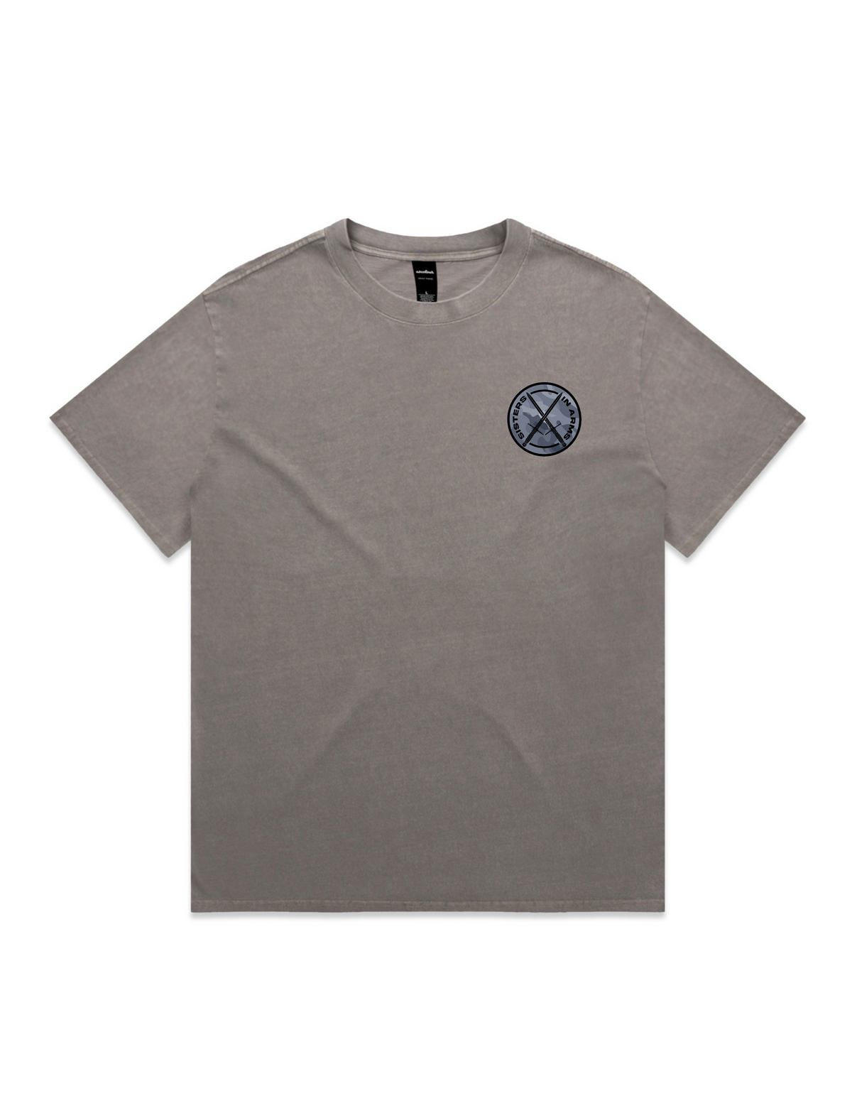 Service Heavy Faded Oversized Tee