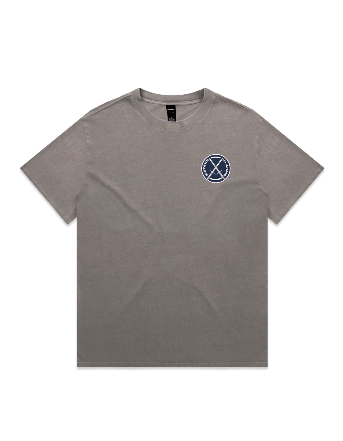 Service Heavy Faded Oversized Tee