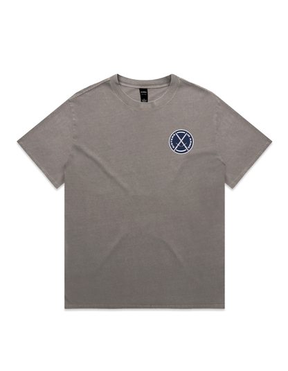 Service Heavy Faded Oversized Tee