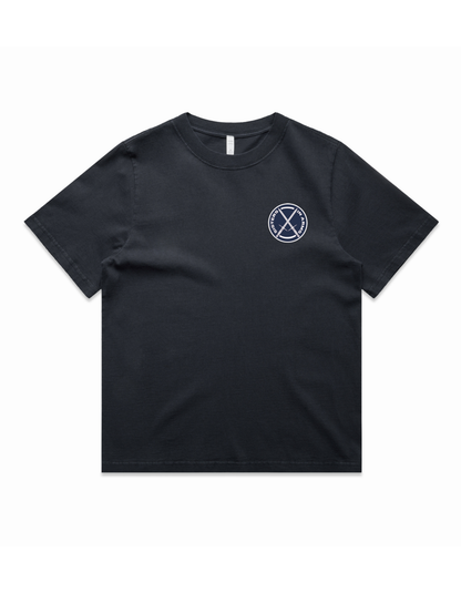 Service Heavy Faded Oversized Tee