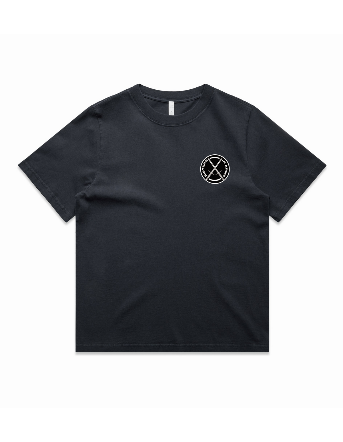 Service Heavy Faded Oversized Tee
